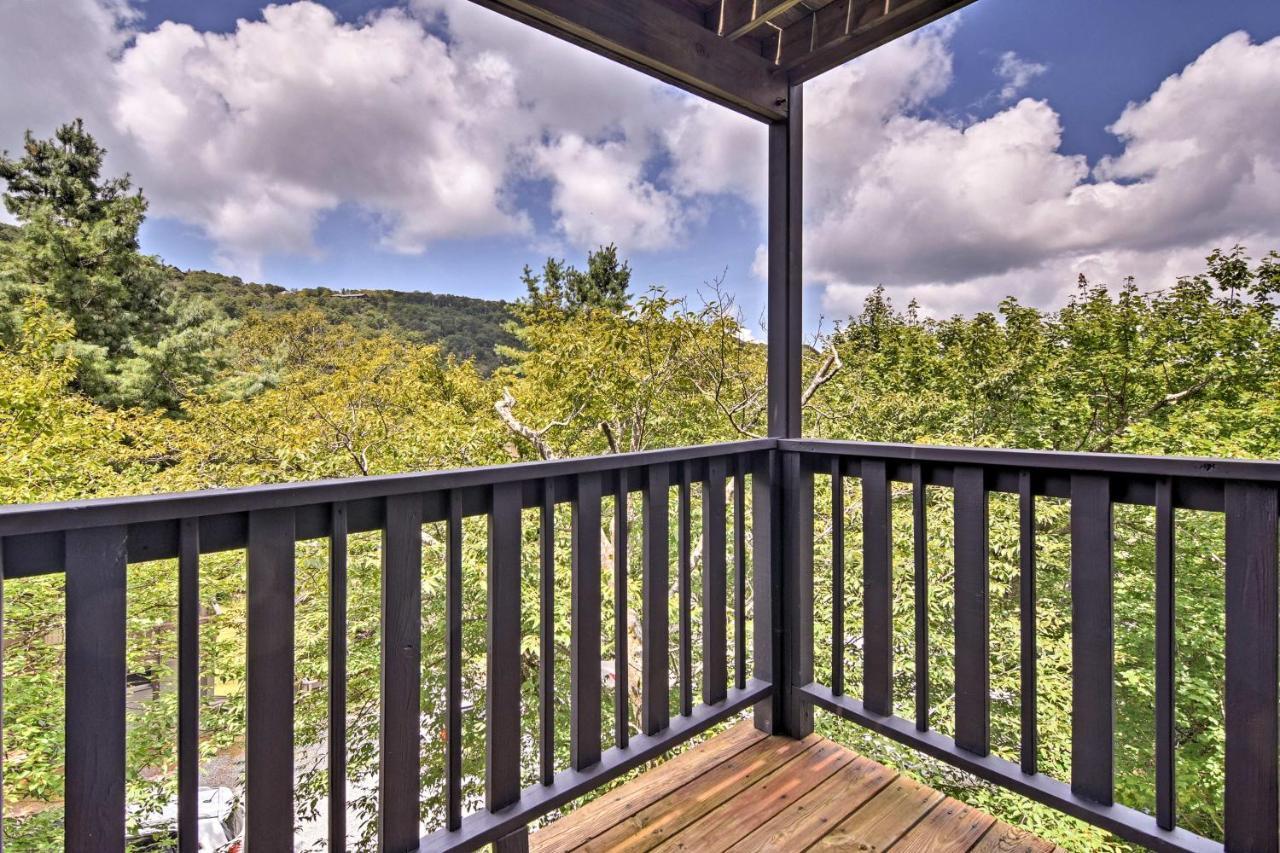 Beech Mountain Condo With Balcony, Walk To Resort! Exteriör bild