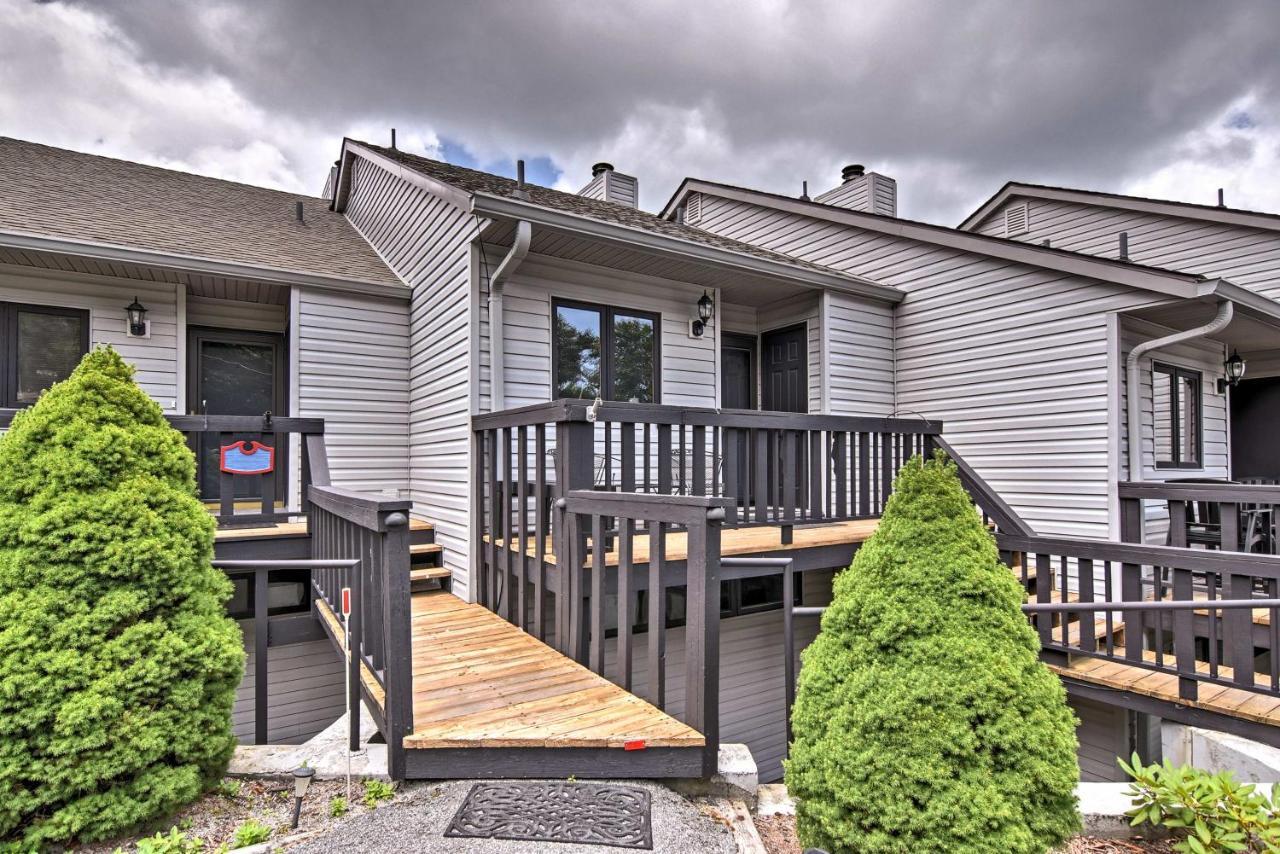 Beech Mountain Condo With Balcony, Walk To Resort! Exteriör bild