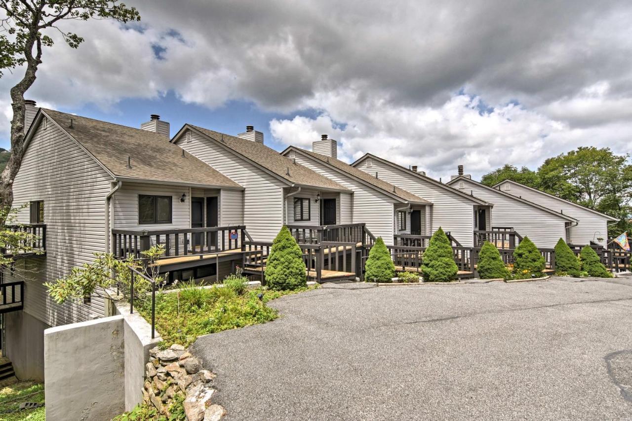 Beech Mountain Condo With Balcony, Walk To Resort! Exteriör bild